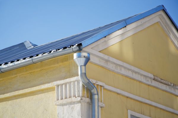 Cost of Steel Downspout Installation in San Mateo