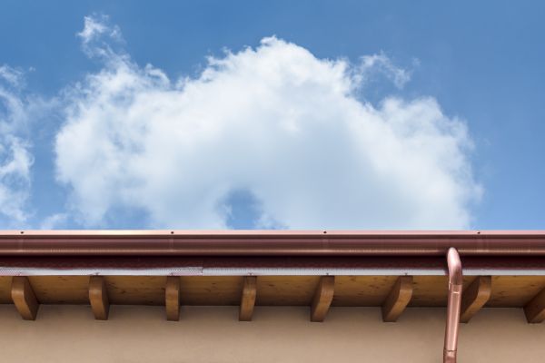 Copper Gutter Installation in San Mateo
