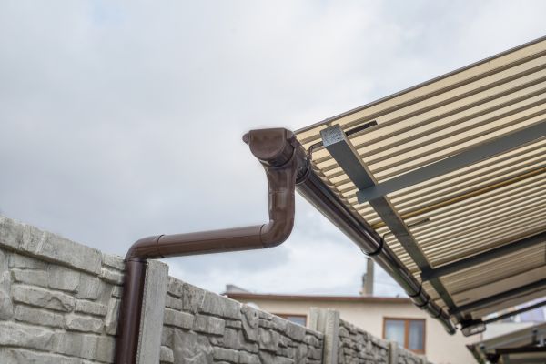Plastic Downspout Installation in San Mateo