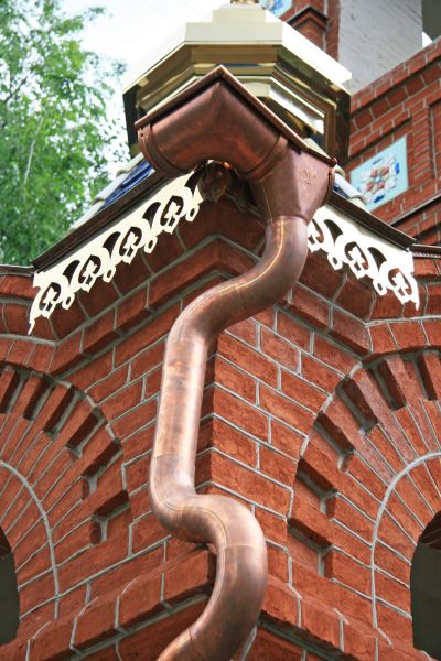 Church Downspout Installation in San Mateo